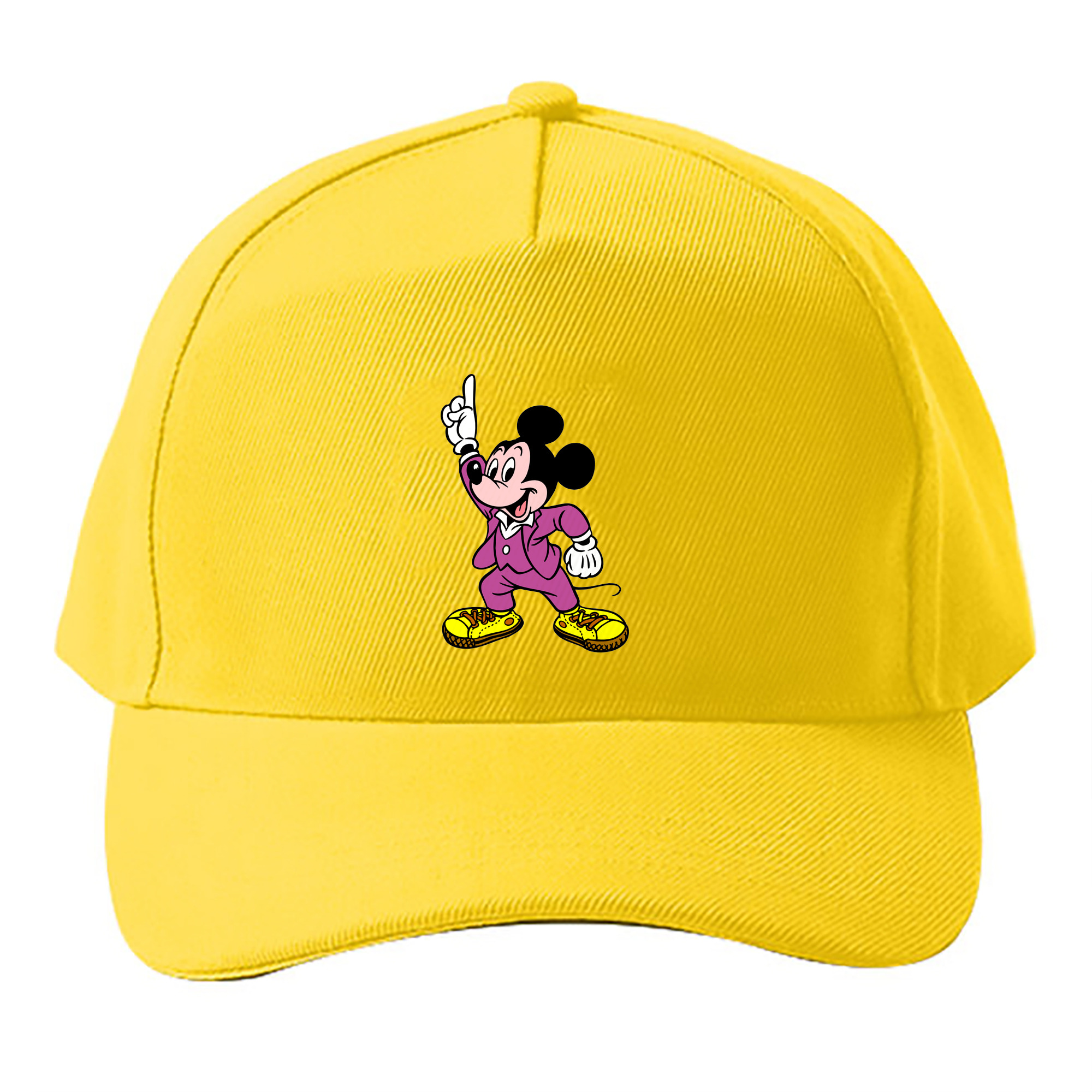 （画像用） ミッキーマウス Mickey Mouse ベースボールキャップ 綿100％ 男女兼用 帽子 スポーツ